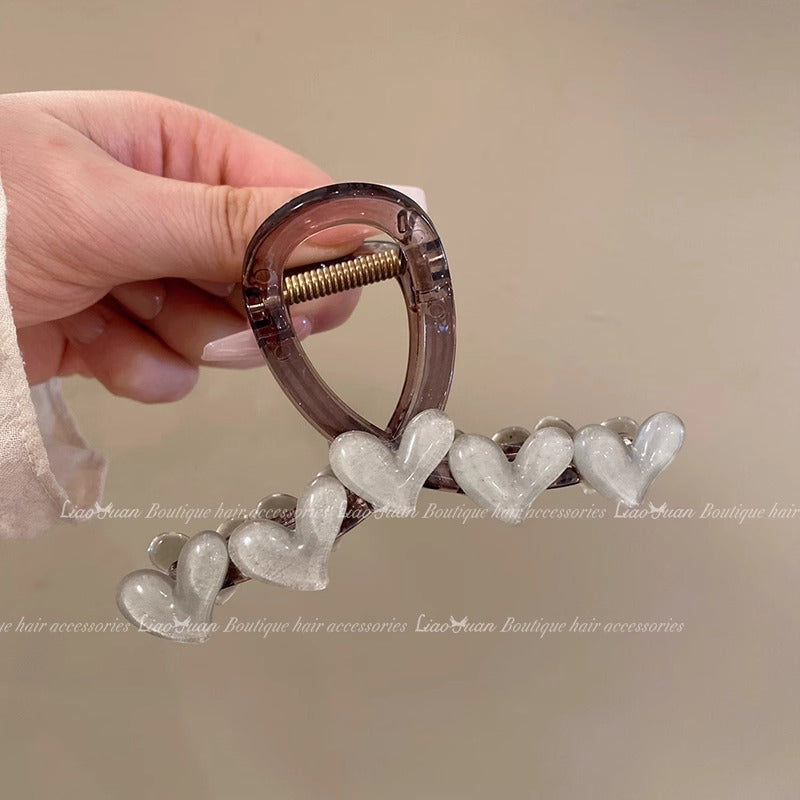 Wholesale Heart Simple Grab Clip